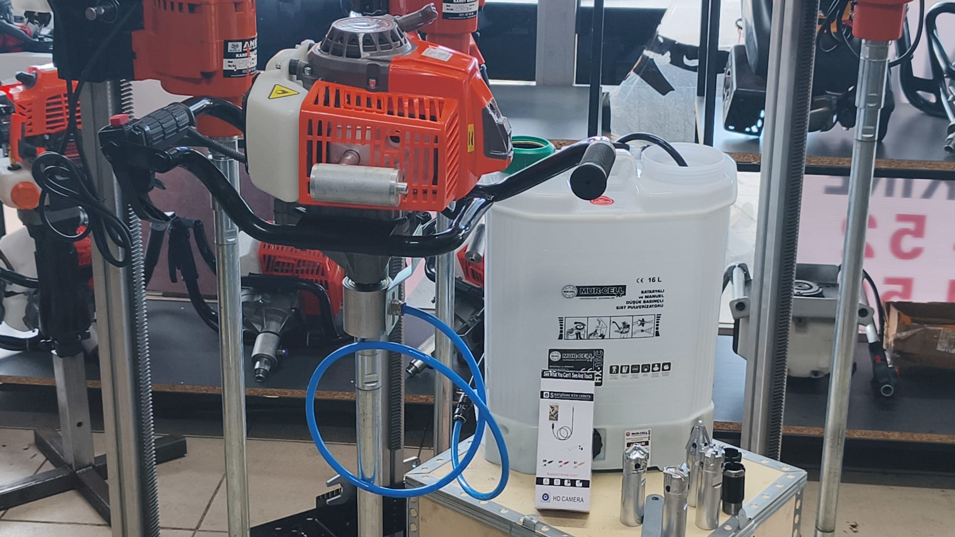 5.5 HP Benzinli El Sondaj Makinesi